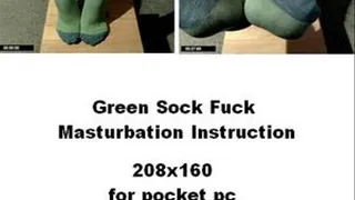 Fuck My Green Socks and Cum on them for pocket pc