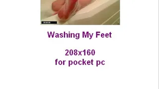 Washing My Dirty Feet Mast Inst for pocket pc