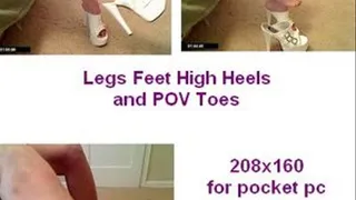 Legs High Heels Toes Tease for pocket pc