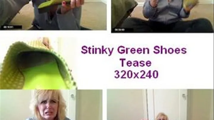 Stinky green Shoes