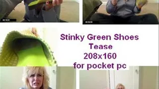 Stinky green Shoes for pocket pc