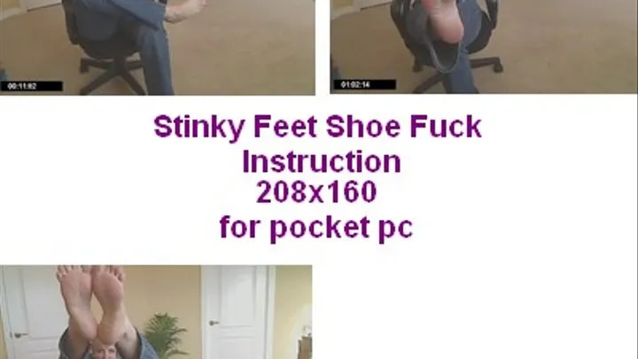 Stinky Clogs Shoe Fuck Instruction for pocket pc