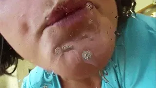 MY SPIT ALL OVER YOUR FACE