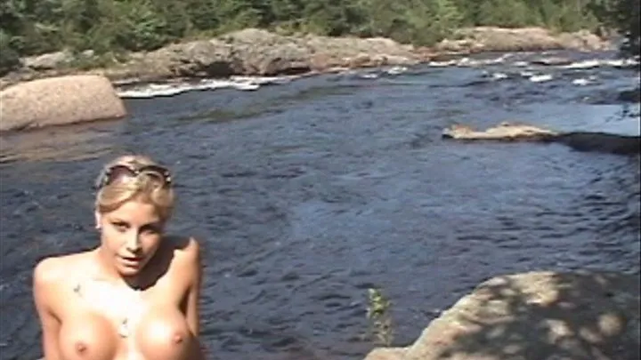 (low speed)BlowJobs, FootJobs and PantyJobs at the river all part