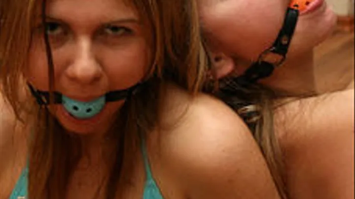 Ballgagged in Bikinis