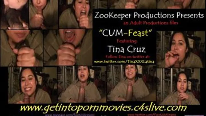 CUM-FEAST featuring: Tina Cruz