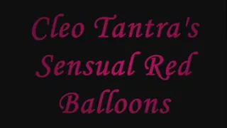 Cleo Tranta's Sensual Red Balloons