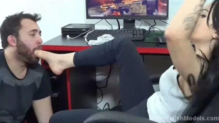 Natasha's Super Sweaty Workout Feet On Your Face (Part 5)