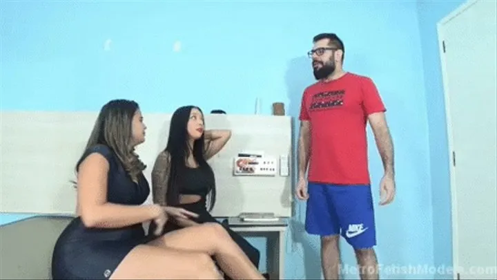 Megan And Nicole Vega: Big Booty College Girls Seduce Nerdy Classmate Into Smelling Their Rotten Farts (4-Part Series)