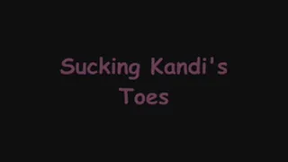 Kandi's Sweaty Soles Licked