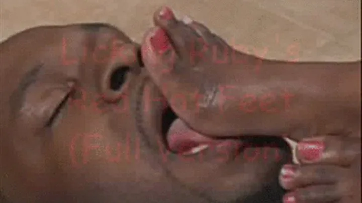 Licking Ruby's Feet (FULL VERSION DOWNLOAD)