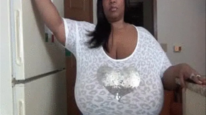 Cotton Candi Big Black Boobs BBW