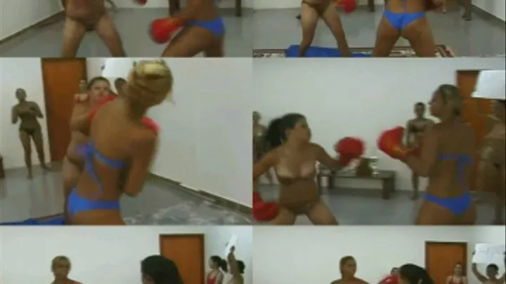 AMATEUR FEMALE BOXING FIGHTS FOR REAL - CLIP 01