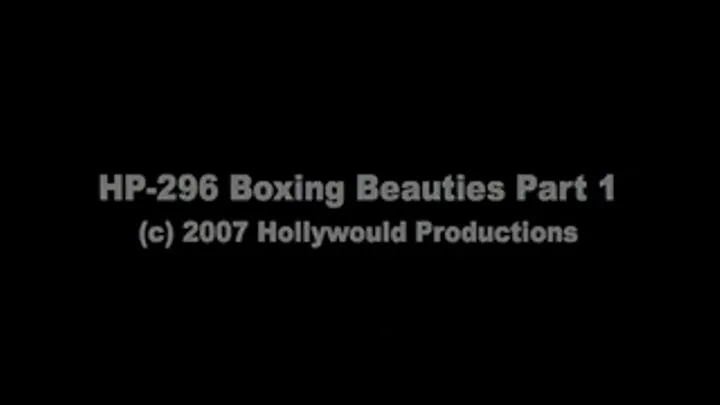 HP-296 Boxing Beauties l