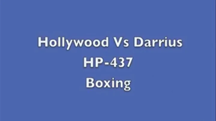 HP-437 Darius vs. Hollywood