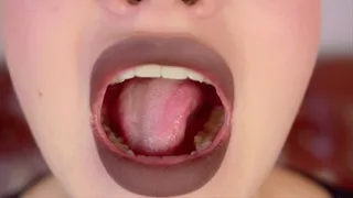 Mouth Fetish - Mouth Tour Around Tongue Of Khaleesi Daenerys