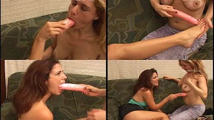 One by one sucking dildo - Clip 05