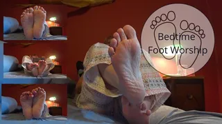 Bedtime Foot worship