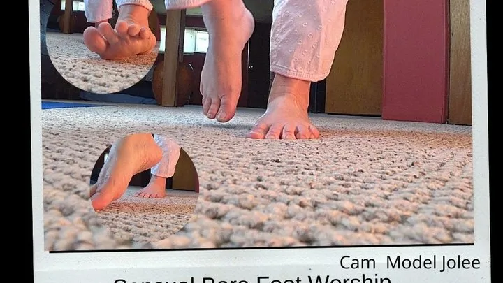 Sensual Bare Foot Worship