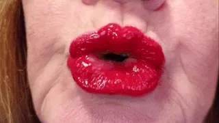 Sexy Red Lips and Mouth Tour