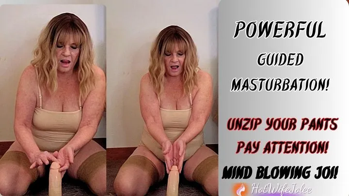 Powerful guided masturbation! Edging you