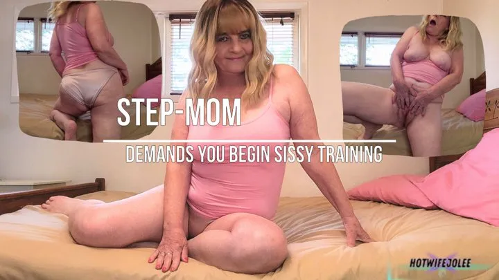 Step-mom Encourages You To Begin Sissy Training