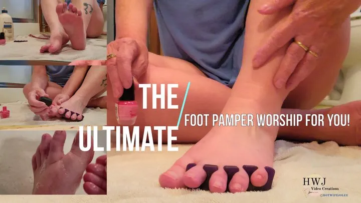 Unwind into Bliss with the Ultimate Foot Pamper Worship