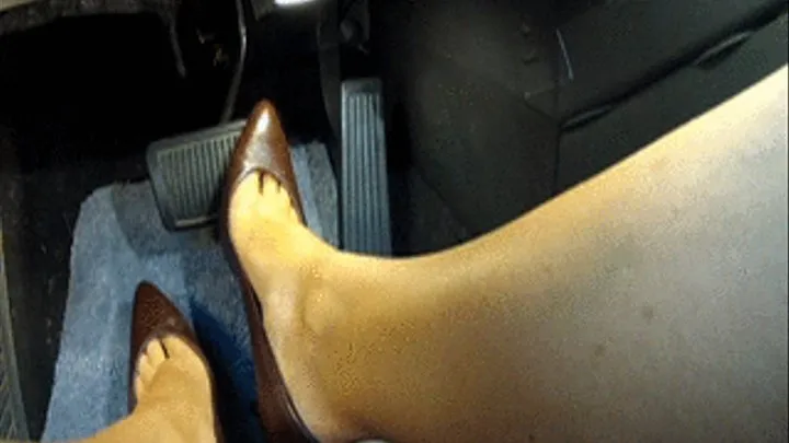 Jenna Just Drive In Sexy High Heels