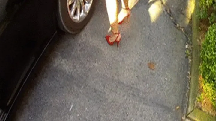 Jenna's Hot Red Heel Hard Start PT1