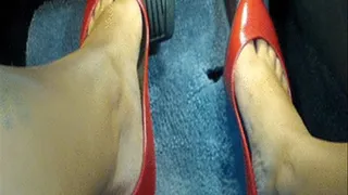 Jenna"s Hot New Red High Heels