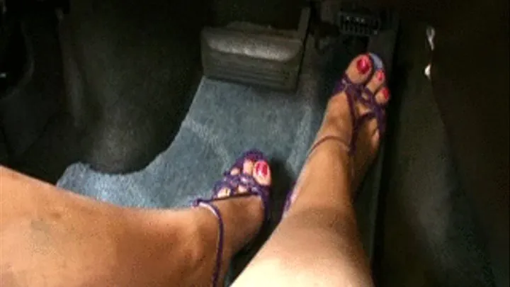 Jenna Drives Hard In New Sandals