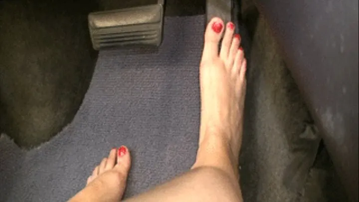 Jenna Drives BareFoot HOT 5 42