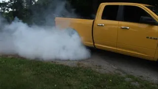 Jenna Does Burnouts In White Pumps