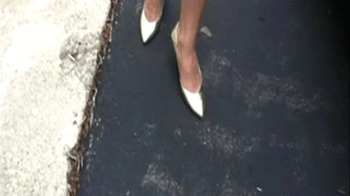 Jenna In Gold High Heels