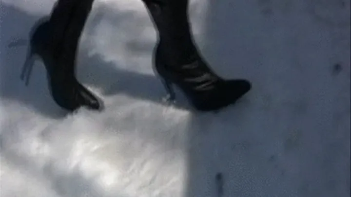 Jenna Stuck In High Heel Boots