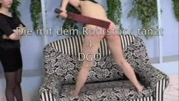 DGO54 She dance with the cane Clip4/DGO54 mit dem Rohrstock tanzt Clip4