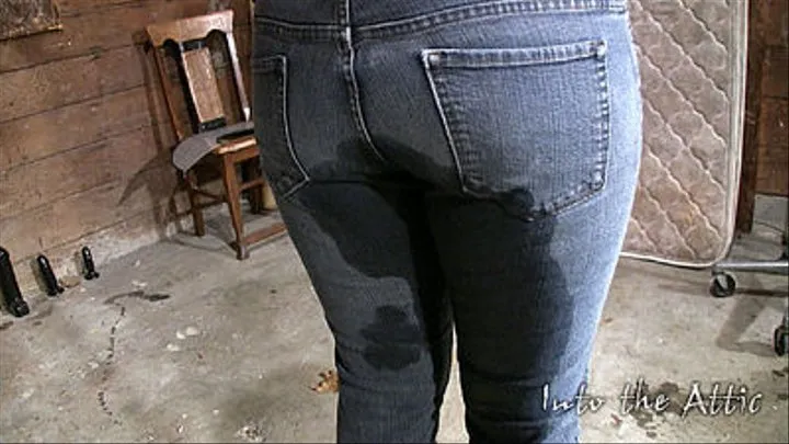 To Release Enema Into Her Jeans