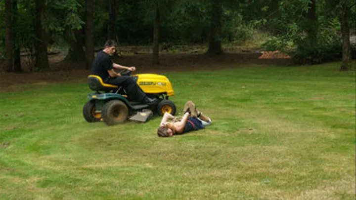 Emily Meets The Yardman Mower & A Hitachi Part I