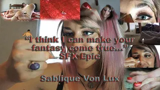 I think I can make your fantasy come true...SFX Epic