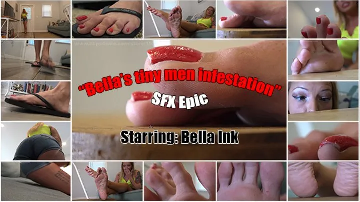 Bella's tiny men infestation - SFX Epic