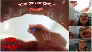 Cum one last time