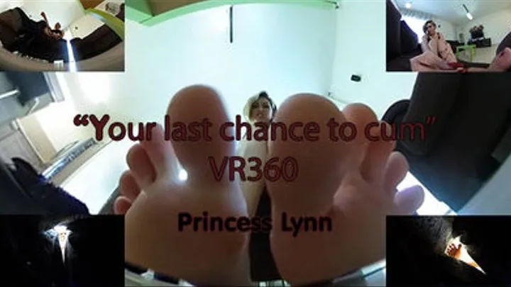 Your last chance to cum ( )