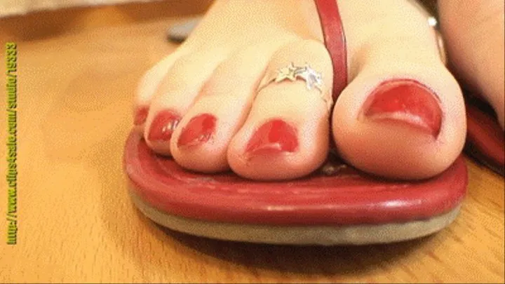 peach's flip-flops & toes slave! part 2