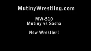 MW-510 Mutiny vs Sasha female wrestling FULL VIDEO