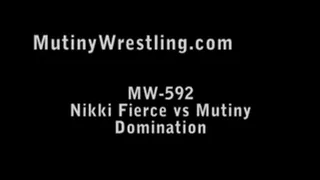 MW-592 Mutiny vs Nikki Fierce Judo Throws Wrestling FULL VIDEO
