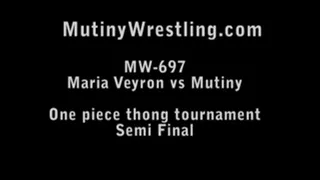 MW-697 Mutiny vs Maria One Piece Thong tournament SEMI FINAL 01 PART 1