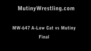 MW-647 Mutiny vs A-LOw Cat One Piece Thong tournament FINAL ****PART 3*****