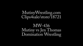 MW-436 Mutiny vs Jennifer Thomas DOMINATION wrestling by Jen T. Part 2