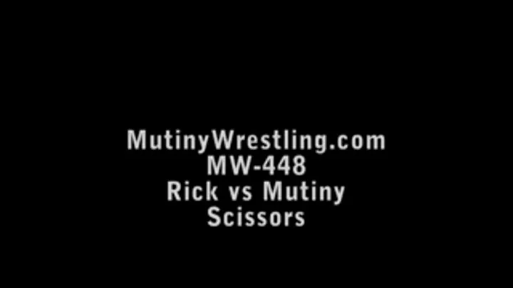 MW-448 Rick (new wrestler) vs Mutiny SCISSORS only