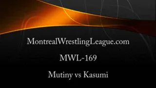 MWL-169 Mutiny vs kasumi Semi Competitive Female Wrestling PART 1